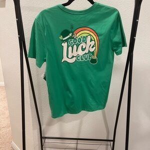 Women's Green Graphic Tee